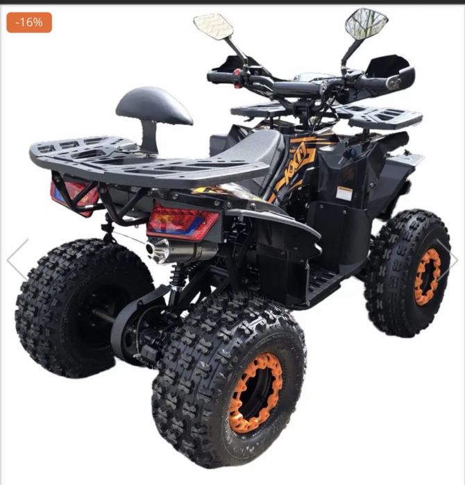 Atv kxd 125 pornire la buton