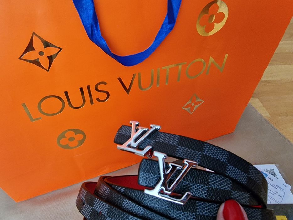 Curele inguste LV,super model, logo metalic argintiu