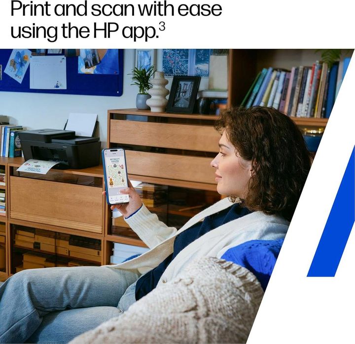 Многофункционален принтер HP DeskJet 4310, безжичен, цветен, ADF