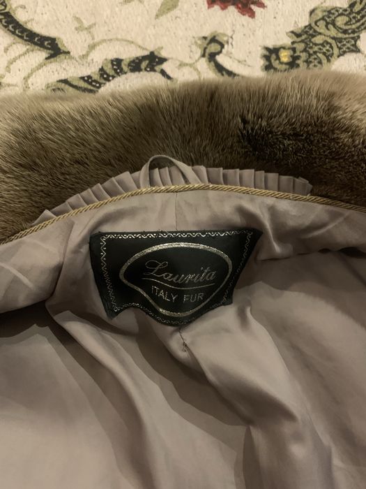 Шуба норковая длинная