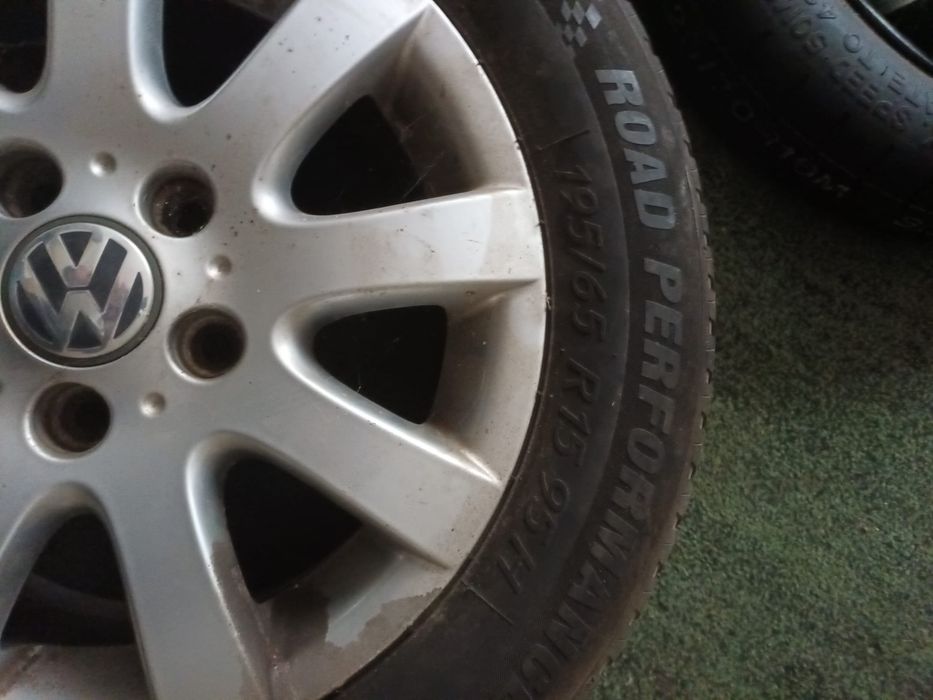 Jante de aliaj volkswagen cu cauciucuri de vara
