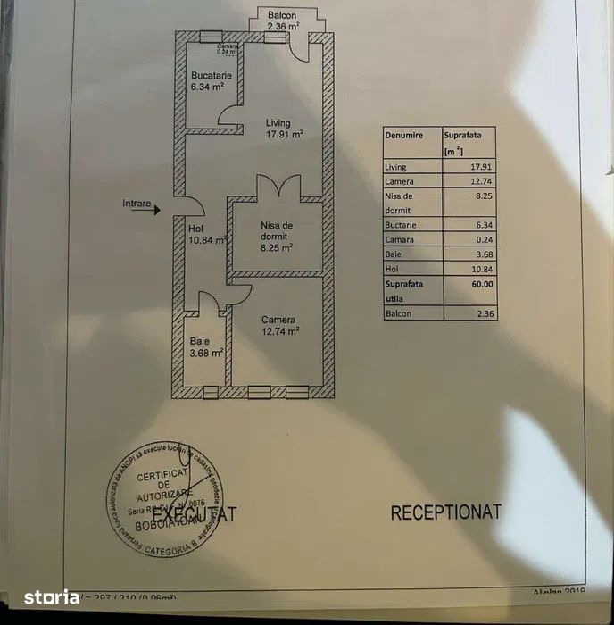 Apartament spatios, 60mp, zona Gheorgheni - Constantin Brancusi