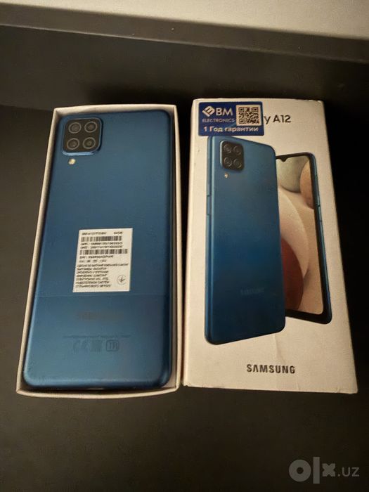 Samsung A12  yengidek kop ishlatilmagan hech qanaqa defekti yoq  zór