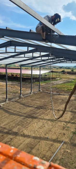 Hala metalica structura industriala