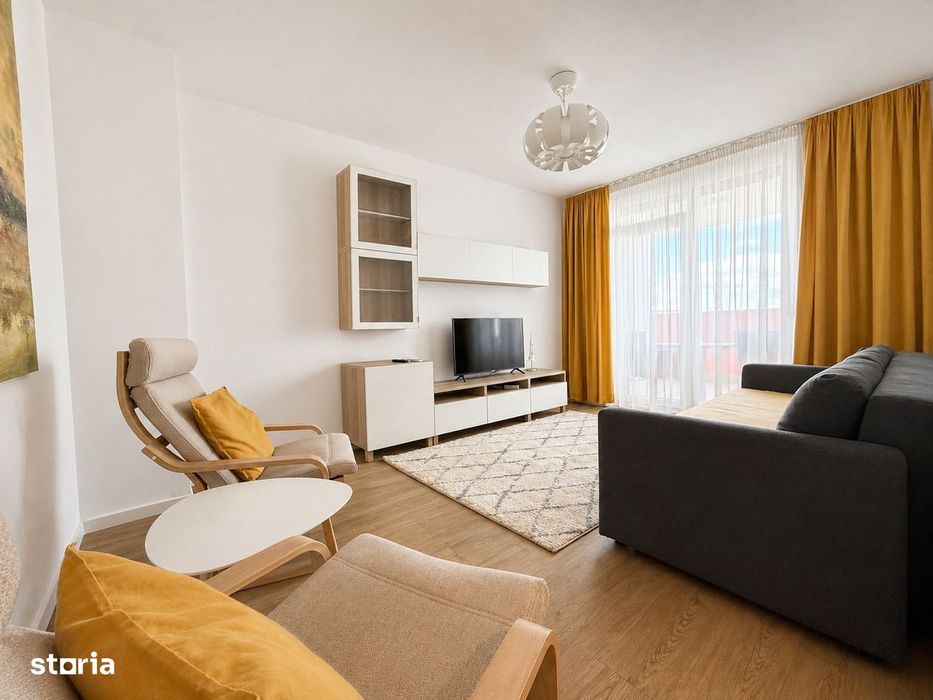 Apartament cu 2 camere - Ared - Mobilat si Utilat - Parcare inclus
