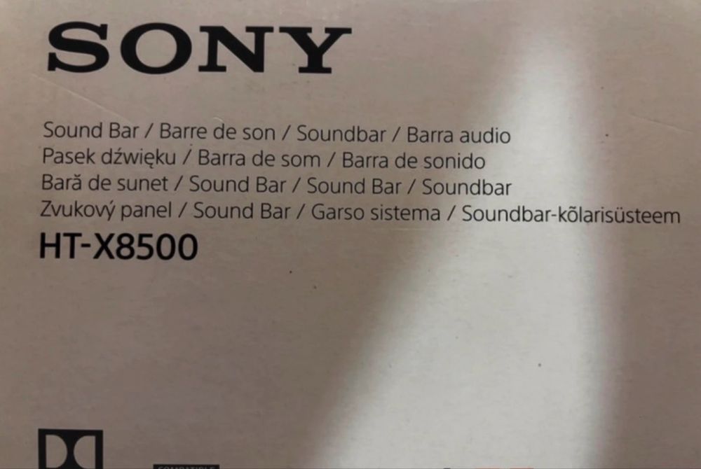 Sony Sound Bar HT-X8500 Dolby Atmos 2.1ch Subwoofer Integrat