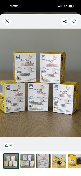 Senzor glicemie Libre 3 si Libre 3 plus