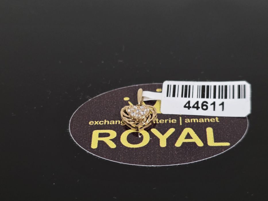 Bijuteria Royal: Pandantiv aur 14k/0.49 gr