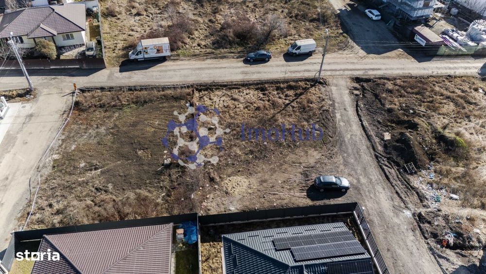 Teren cu autorizatie obtinuta, 2 fronturi stradale, Lidl Bucium