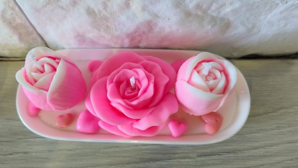 Свещи от соев восък