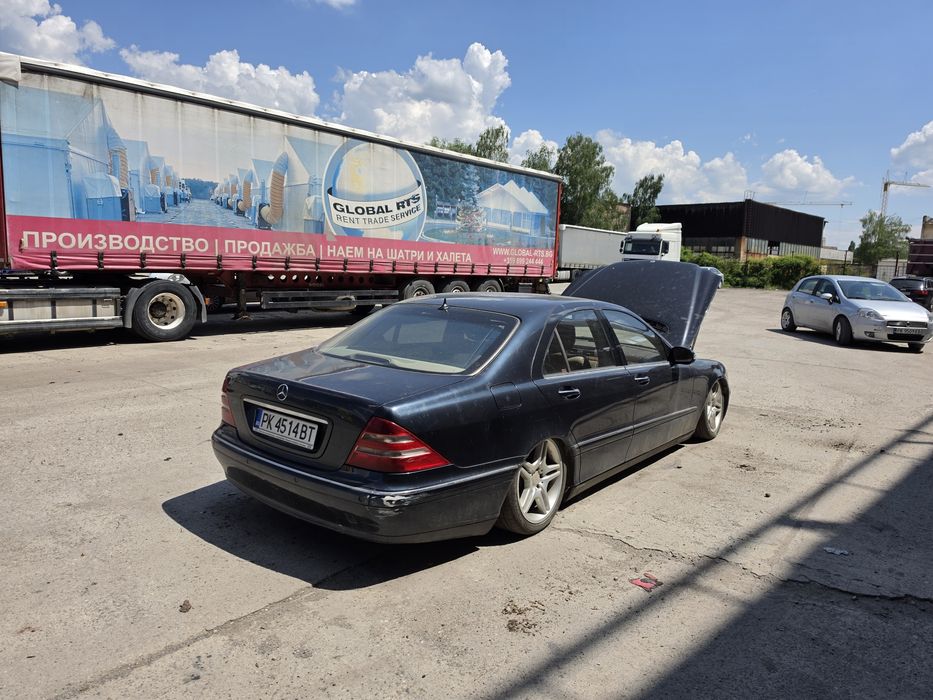 Мерцедес W220 S500  на части