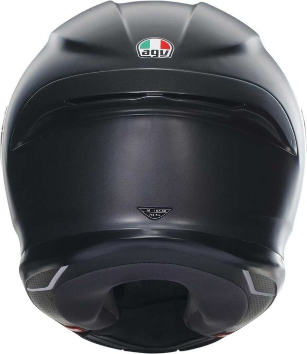 Нова Карбонова FULL FACE Каска За Мотор AGV K6 S AGV E2206 MPLK, Мат L