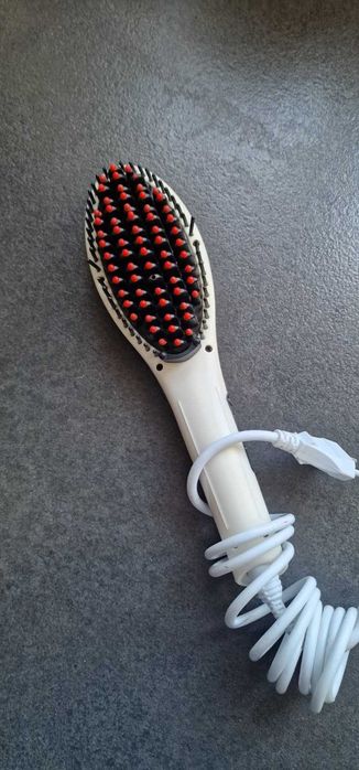 Perie electrică îndreptat părul Fast Hair Straightener, ecran digital LCD