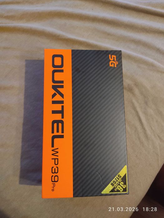 Мобилен телефон Oukitel WP 39Pro 512/12gb