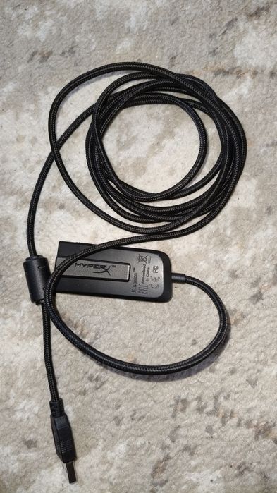 Placă de sunet HyperX Cloud 7.1, USB, Negru Audio, Microfon,