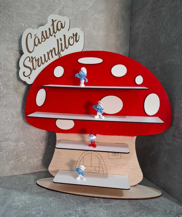 Casuta strumfi Kaufland