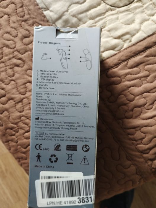 Vând termometre infrarosu