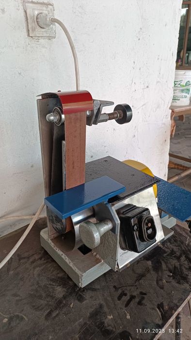 Гриндер Ленточно-шлифовальный станок 2 в 1