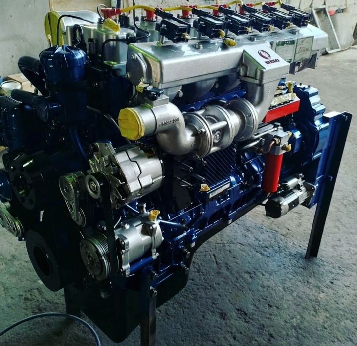 Howo shacman camc metan gazli va disel  motorlari sotuvda