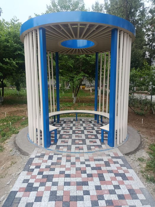 Скамейка металлические т