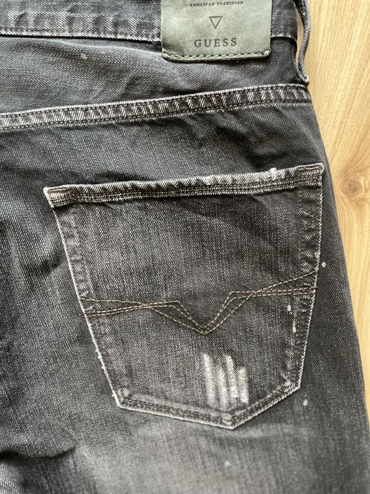 GUESS slim straight/мъжки дънки W33