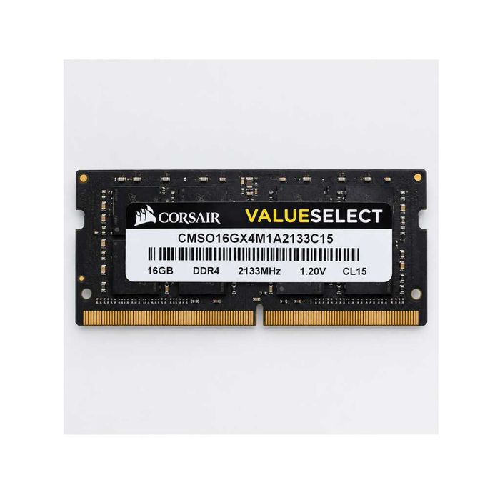 Memorie RAM DDR4 Laptop SODIMM Corsair 16GB model: CMSO16GX4M1A2133C15 2133MHz - Testata, perfect functionala