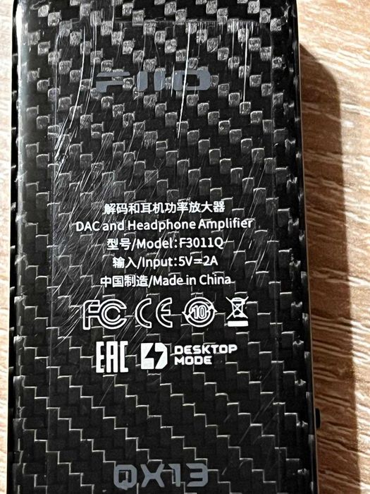 Amplificator casti DAC Fiio QX13 carbon
