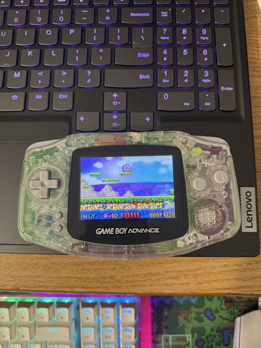 Gameboy Advance Modat IPS - Pearl Aurora