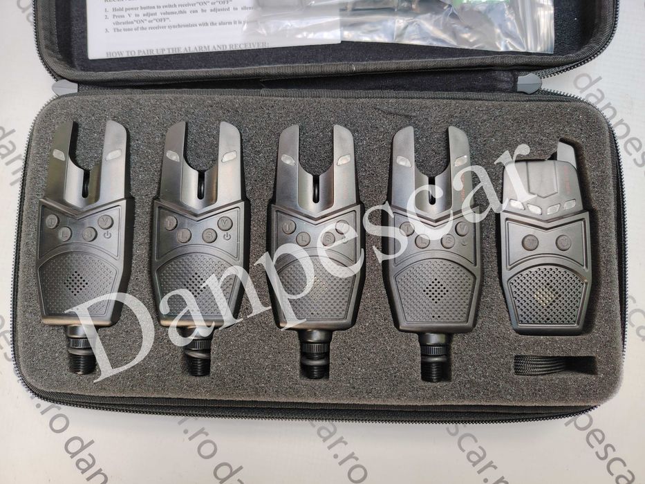 Set 4 Avertizori cu Statie Wind Blade D3-W + Set 4 Swingeri cu bile