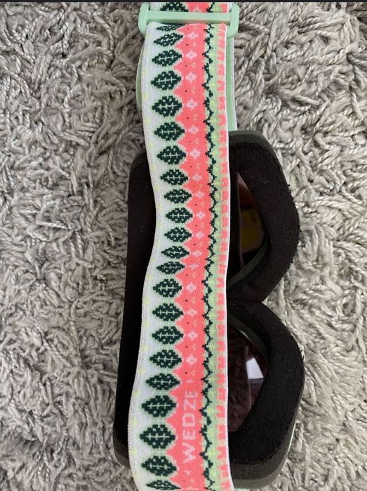 Cască de ski + ochelari de ski + urechi detașabile (separat sau set)