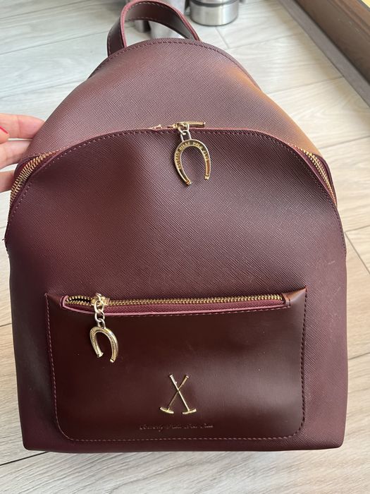 Rucsac Beverly Hills de piele nou.