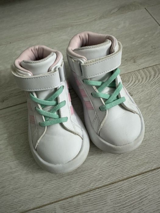 Маратонки ADIDAS Grand Court MID I - бъбъл - размер 25