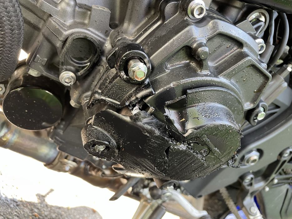 Yamaha MT10 avariat