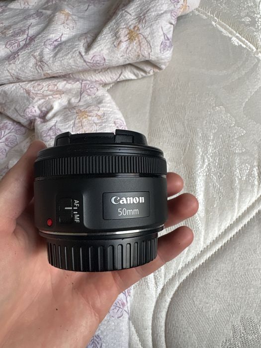 Объектив canon EF 50mm портретник