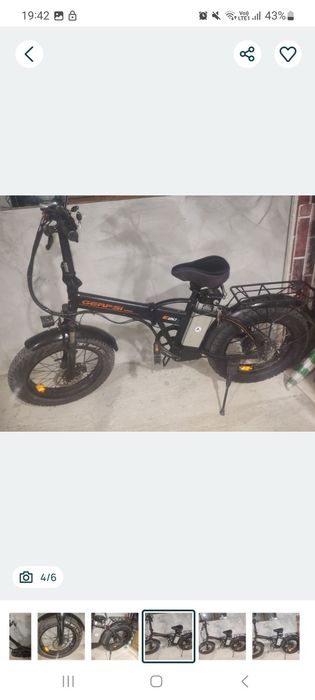 Bicicleta electrica 48v500w