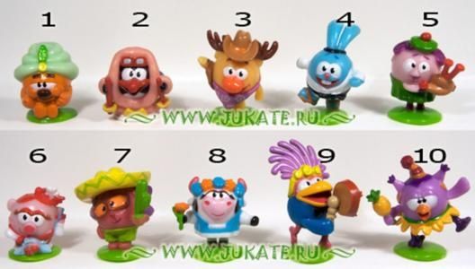 Фигурки Смешарики