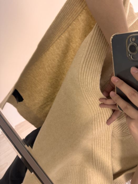 Накидка длинная