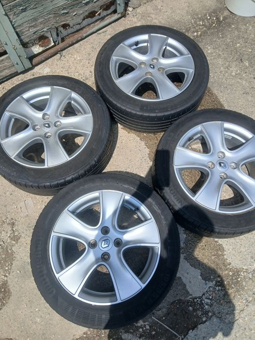 Set 4 jante cu anvelope de vara 195 55 16