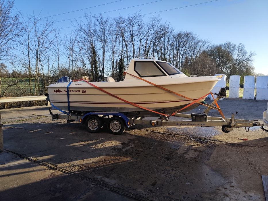 Barcă semicabină Smartliner Cuddy 19 -Motor Yamaha 50/60 cp