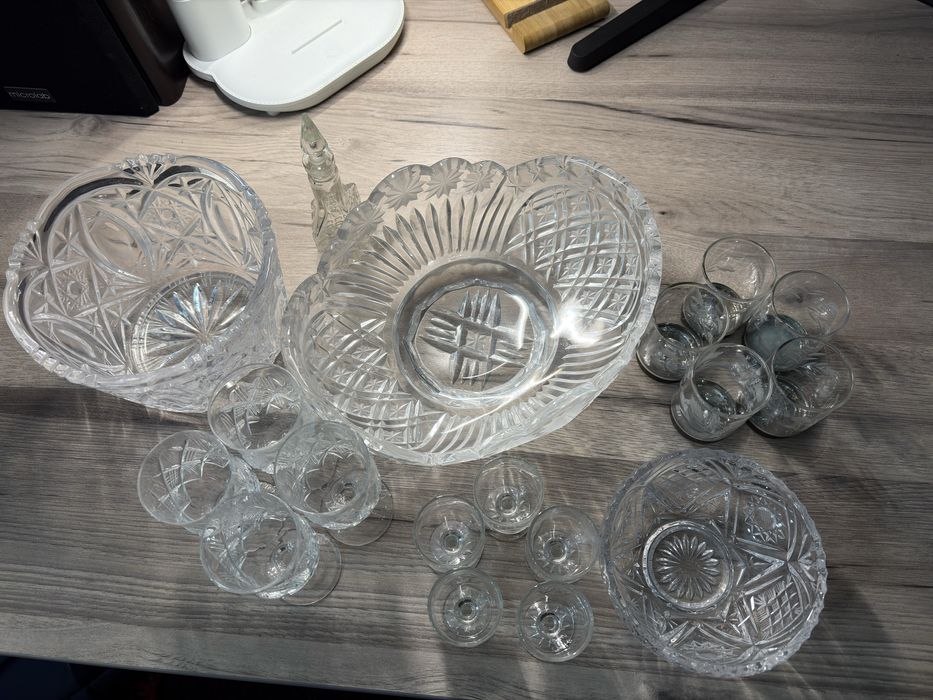 Хрустальный сервис набор