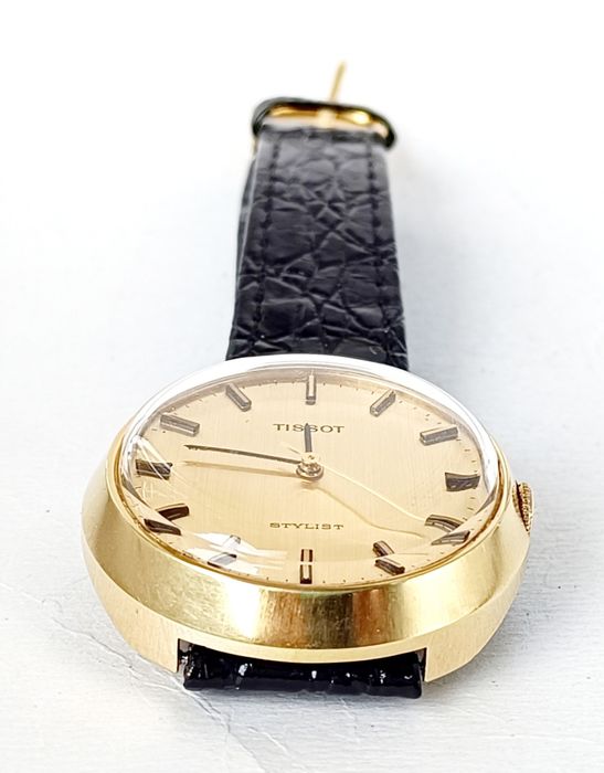 Tissot Stylist - механичен винтидж часовник  с ръчно навиване