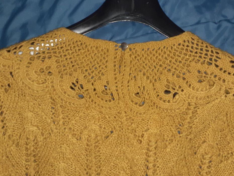 Плетена блуза/блузон/ пуловер