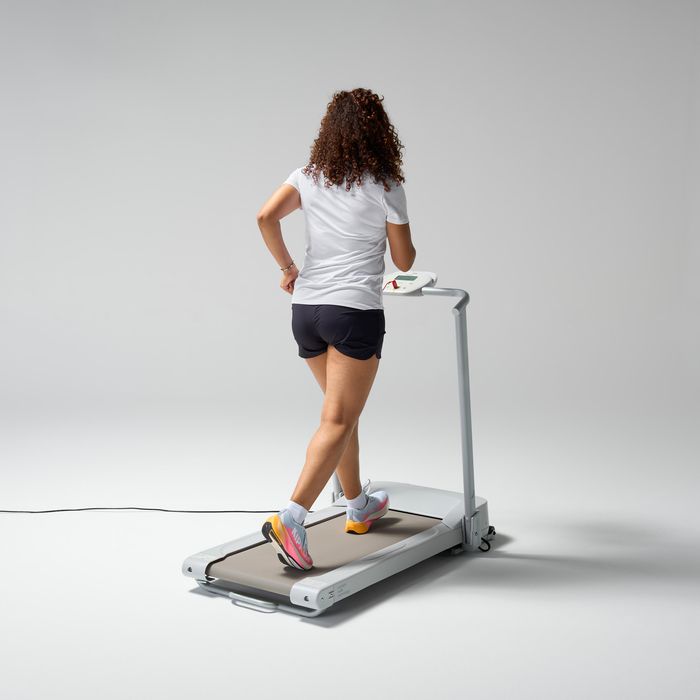Bandă de mers pliabilă 8km/h, W500b - No - produs resigilat Decathlon