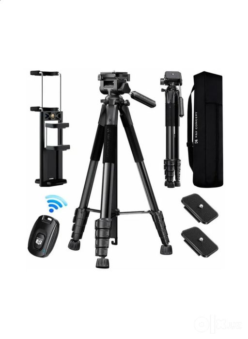Штатив K&F concept S255A3-BV-01 новый -190 см + Bluetooth пульт