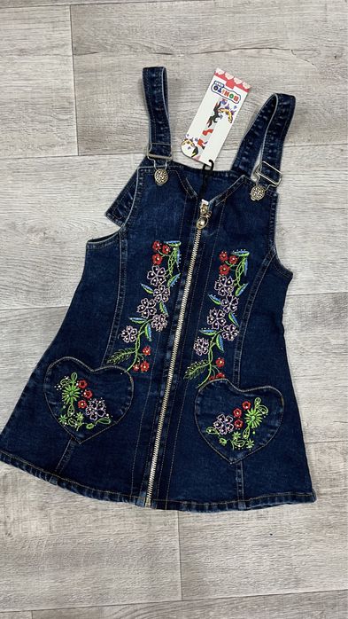 Новый джинсовый сарафан на 3 года