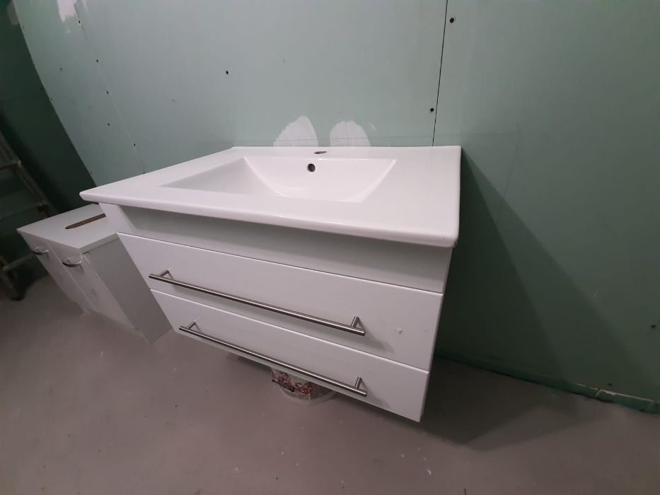 Mobila baie MDF, masca lavoar, ghiuveta, produs NOU, made in GERMANY