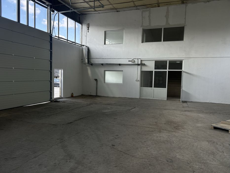 Помещения под наем за складова, промишлена и търговска дейност.