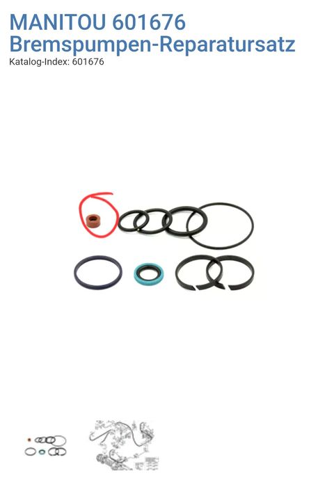Manitou ремонтен комплект за спирачна помпа