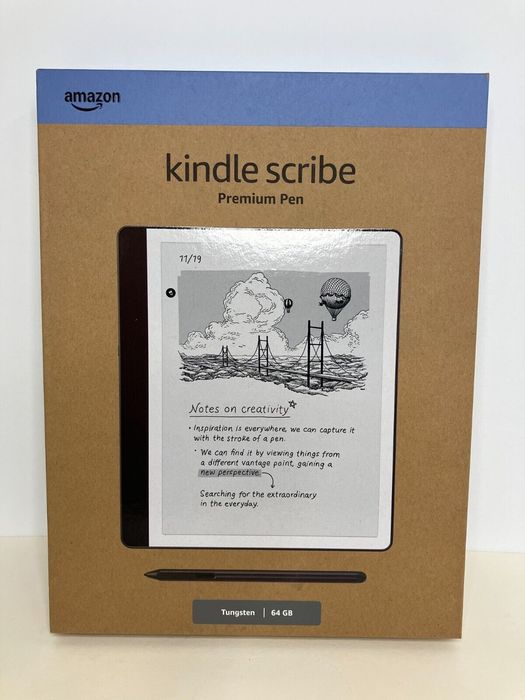 Amazon kindle Scribe с функцией рукописного ввода и со стилусом 2024