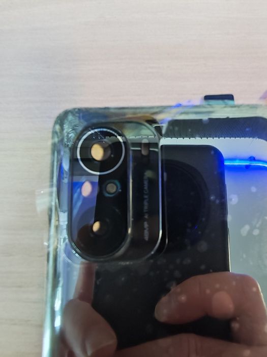 Poco F3 оригинален капак със стъклата за камерата нов черен